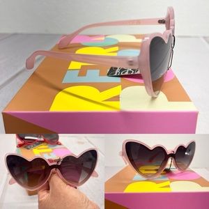 Retro Heart Shaped Sunglasses for Women Vintage Heart Sunglasses for Party